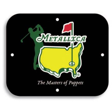 Metal Game Room Sign - The Masters Of Puppets